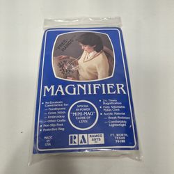 Necklace Magnifying Glass