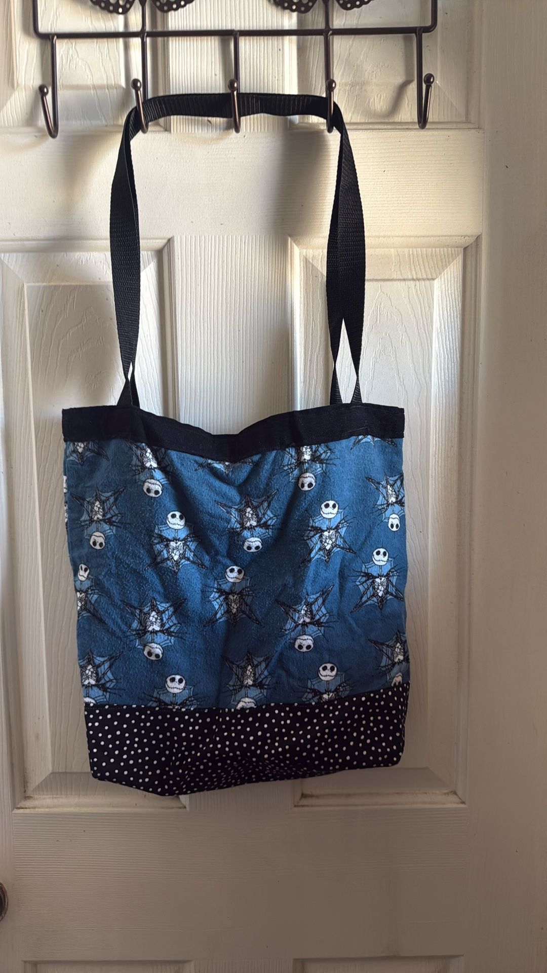 Nightmare Before Christmas Jack Skeleton Tote Bag