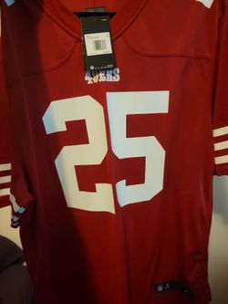 Men's San Francisco 49ers Elijah Mitchell XXL