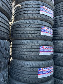 235/40/19 American  New Tires Set Of 4 Installed And Balanced Set De 4 Llantas Nuevas Instaladas Y Balanceadas