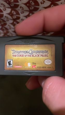 Pirates of the Caribbean GBA Cartridge