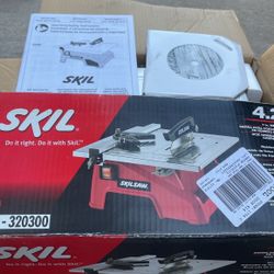 Tools Skil 7 In  Wet Tile Saw New 