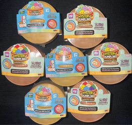 RMS Crazy Fun Holographic & Stuffed Bun Mystery Dumpling Squishy Bun