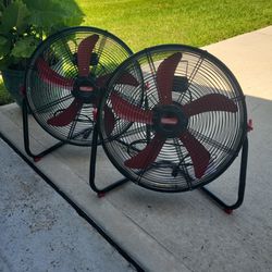 High Speed Fans 2 For $85