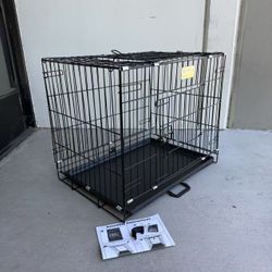 New In Box 24x17x20 Inch Tall 24 Inches Dog Cage Crate Kennel Foldable Collapsible Pet Carrier Dogs