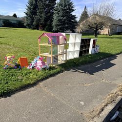 Shelves, doll house and baby walkers…all free