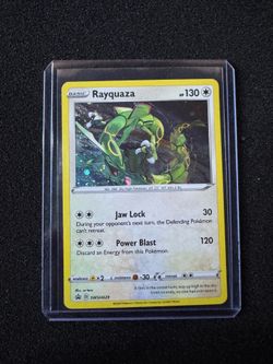 Rayquaza Cosmos Holo w/ Swirl
