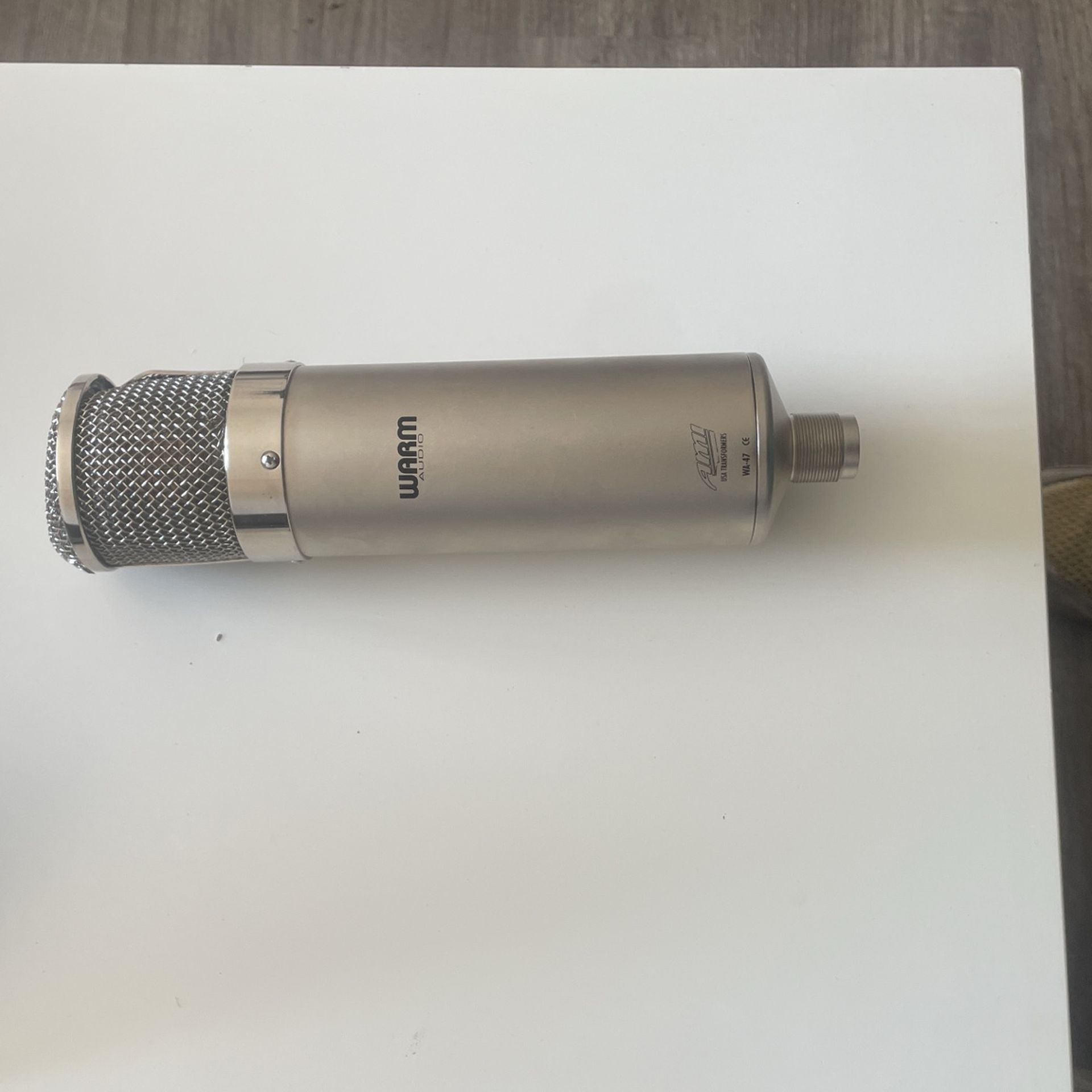Warm Audio Microphone & Power Supply Model Wa-47