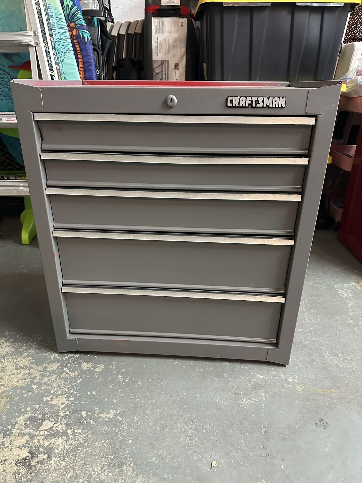Craftsman Tool Box 5 Drawer With Wheels