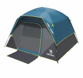 CAMEL CROWN Tents for Camping 3/4 Petson Waterproof Tent Quick Setup Folding Outdoor Backpacking Tents Family Hiking