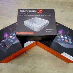 Super Console X Retro Games Console Bundle