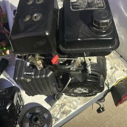 Engine Coleman 12 Tooth Clutch And Throttle And Stock Predator 212 Exhaust