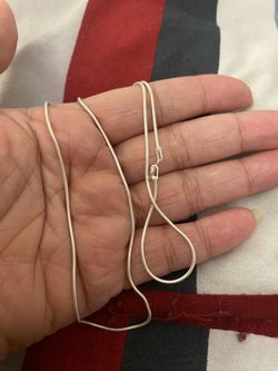 Real 925 Sterling Silver Chain Necklace 20 in$60