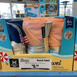 Member’s Mark Sand Friendly Beach Towels 6 Ft Long