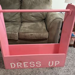 Wooden Dress Up Rack