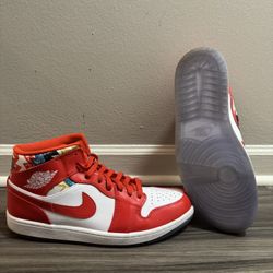 Air Jordan 1 Mid SE “Barcelona Sweater” – Size 11