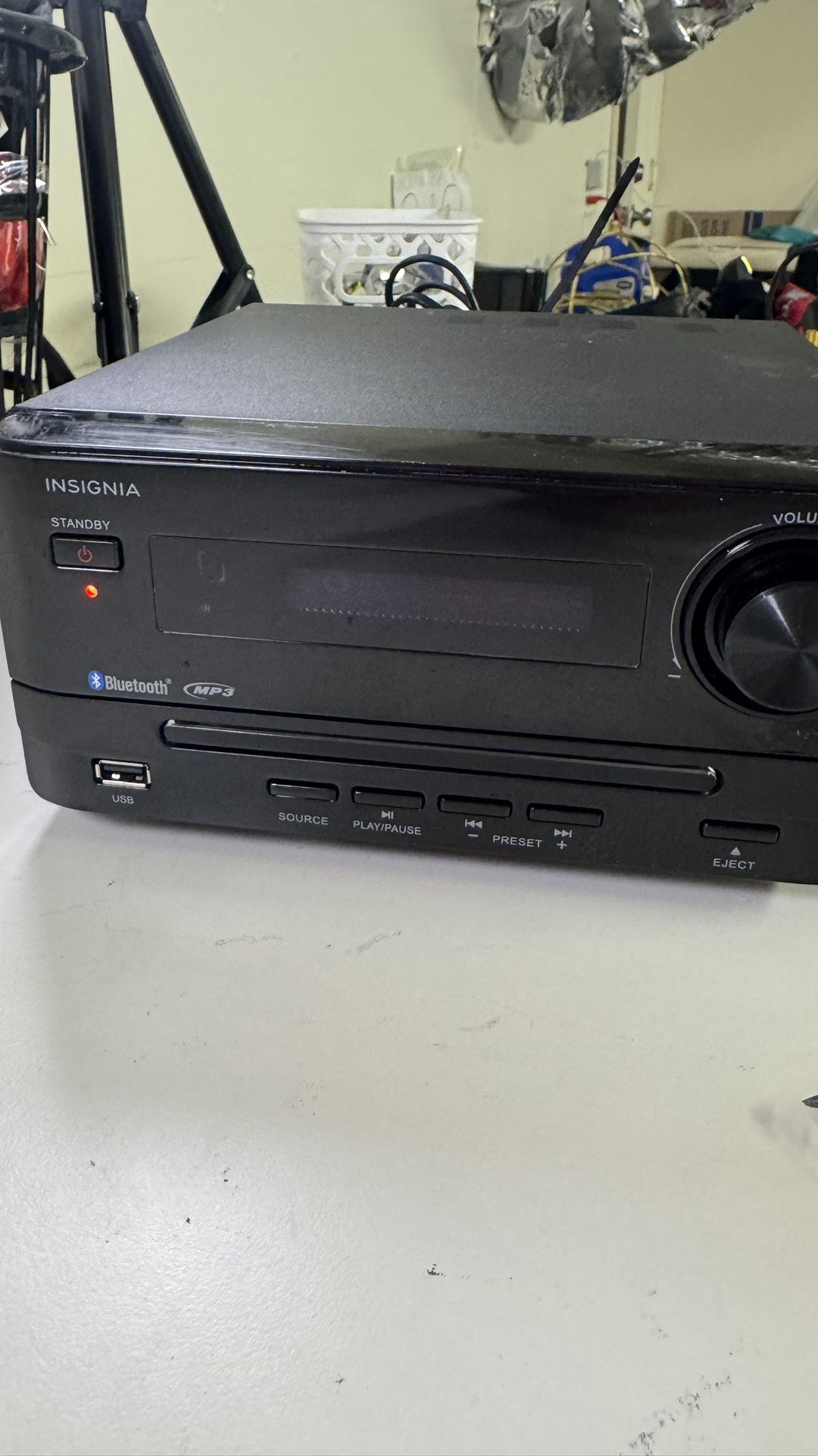 Insignia NS-SH513 Bluetooth CD Compact Shelf System Fm Radio Shelf Stereo