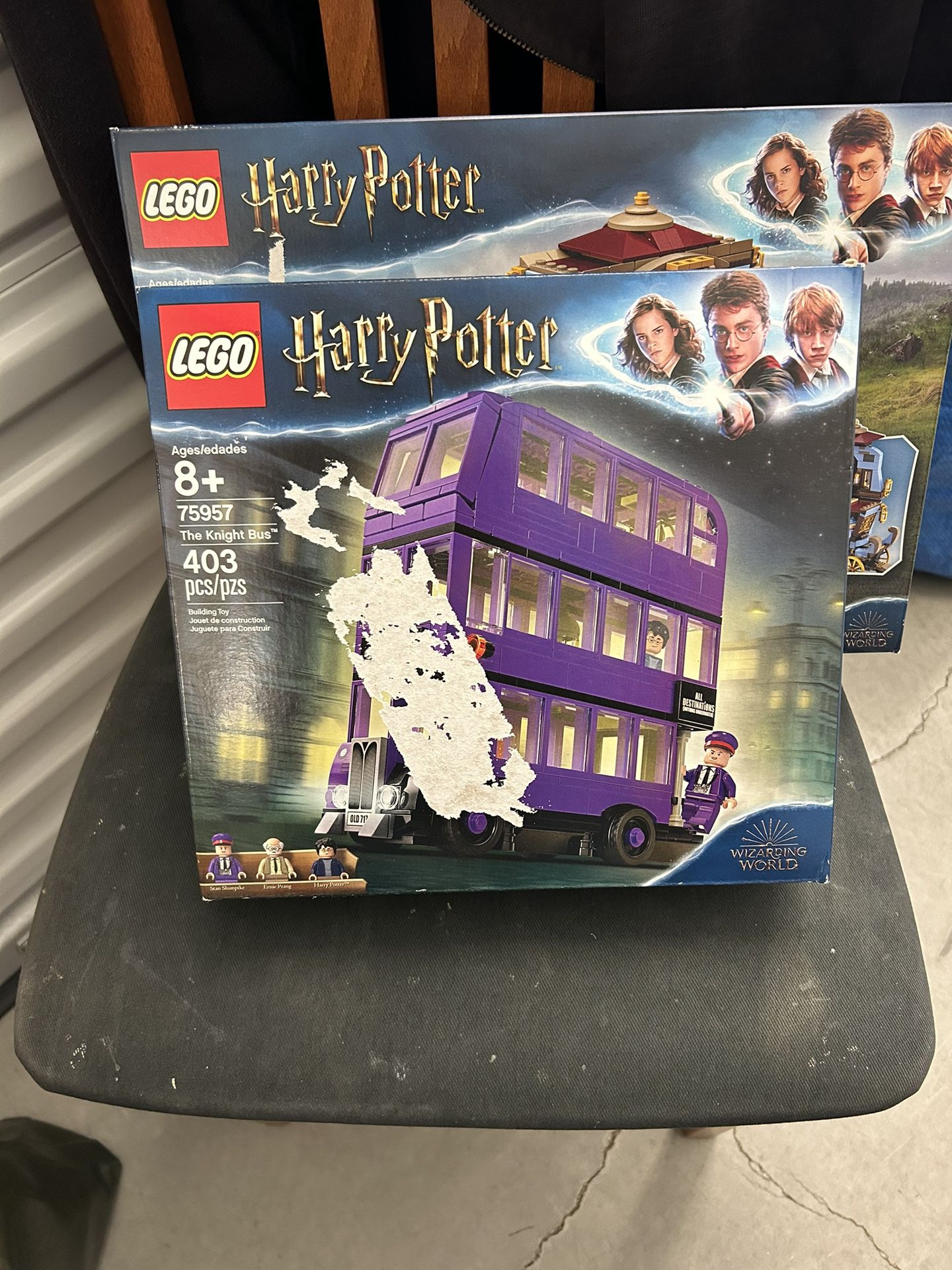 Harry Potter The Knight Bus Lego Set 