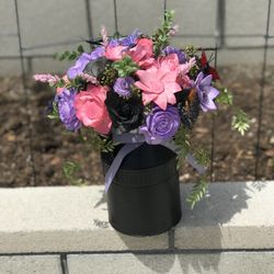 Wood Flower Centerpiece