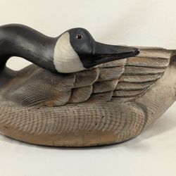 Large Canada Goose 22" Singing Tree Statue