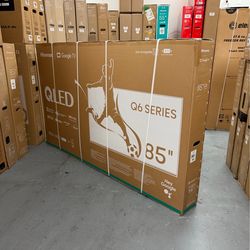 85 Inch Hisense QLED QD6 4K HDR Smart Google TV