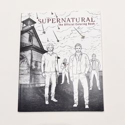 Supernatural Join The Hunt Coloring Book Retired collectible