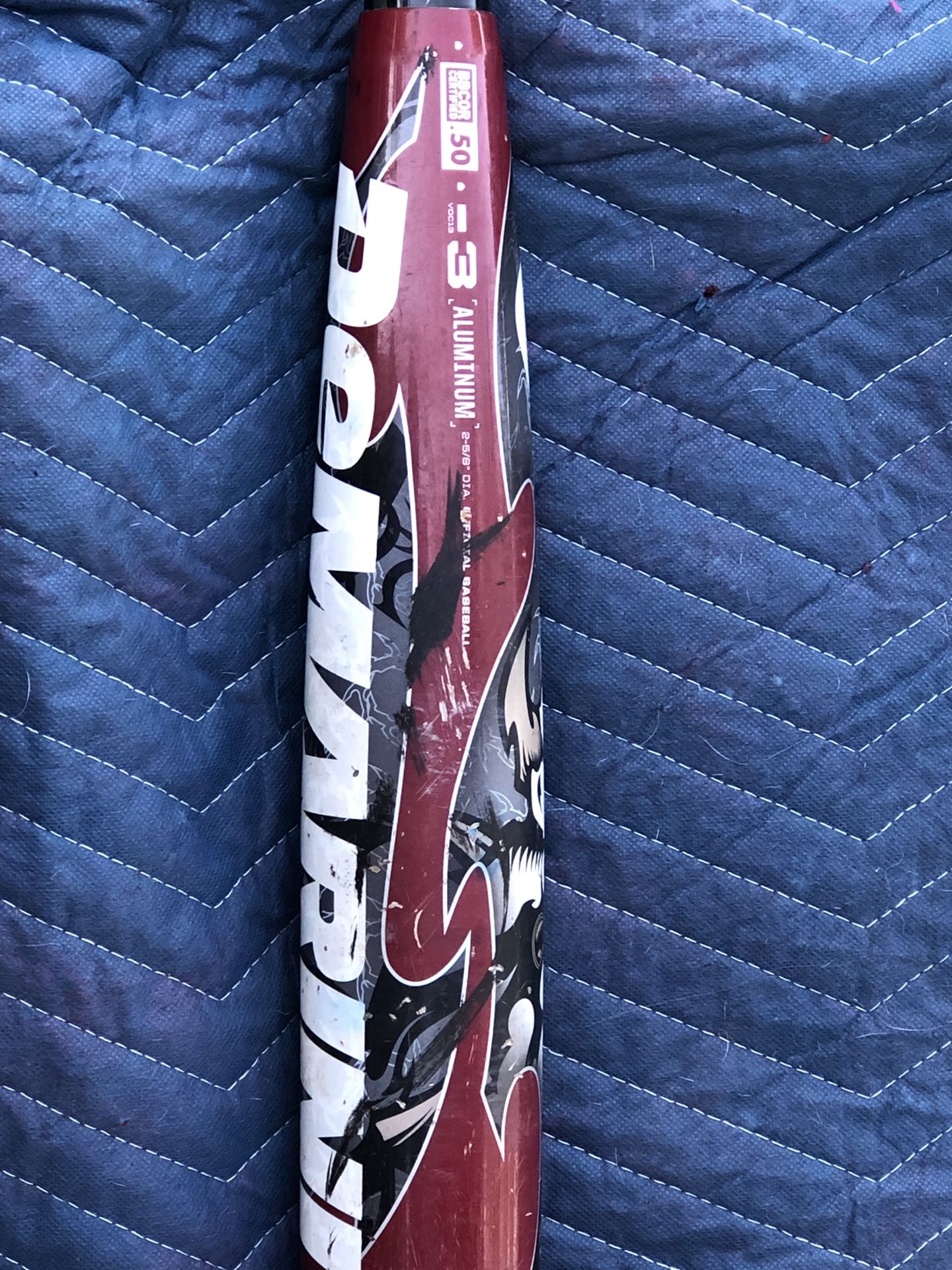 Baseball Bat- DeMarini VooDoo 32 inch 29 oz. BBCor certified.