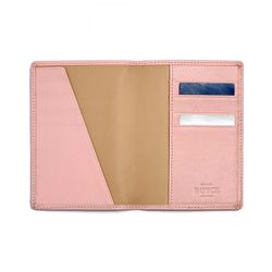 NEW ROYCE RFID Blocking Passport Holder Case Travel Wallet Genuine Leather Pink