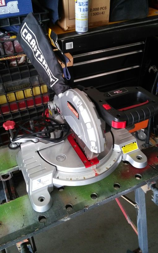 Craftsman 7 1/4 inch, Sliding Compound Miter Saw