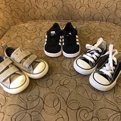 Converse & Adidas size 4 & 5
