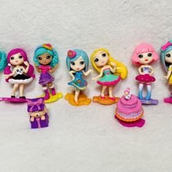 Party Pop Teenie Dolls and Accessories Colorful Mini Blindbag Dolls