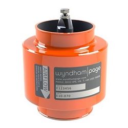 Wyndham Page E Series mechanical air intake shutdown valve.