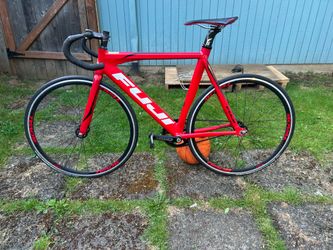 Fixed-gear bicycle, size 56