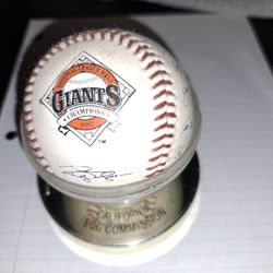 Giants Championship 1987 Baseball