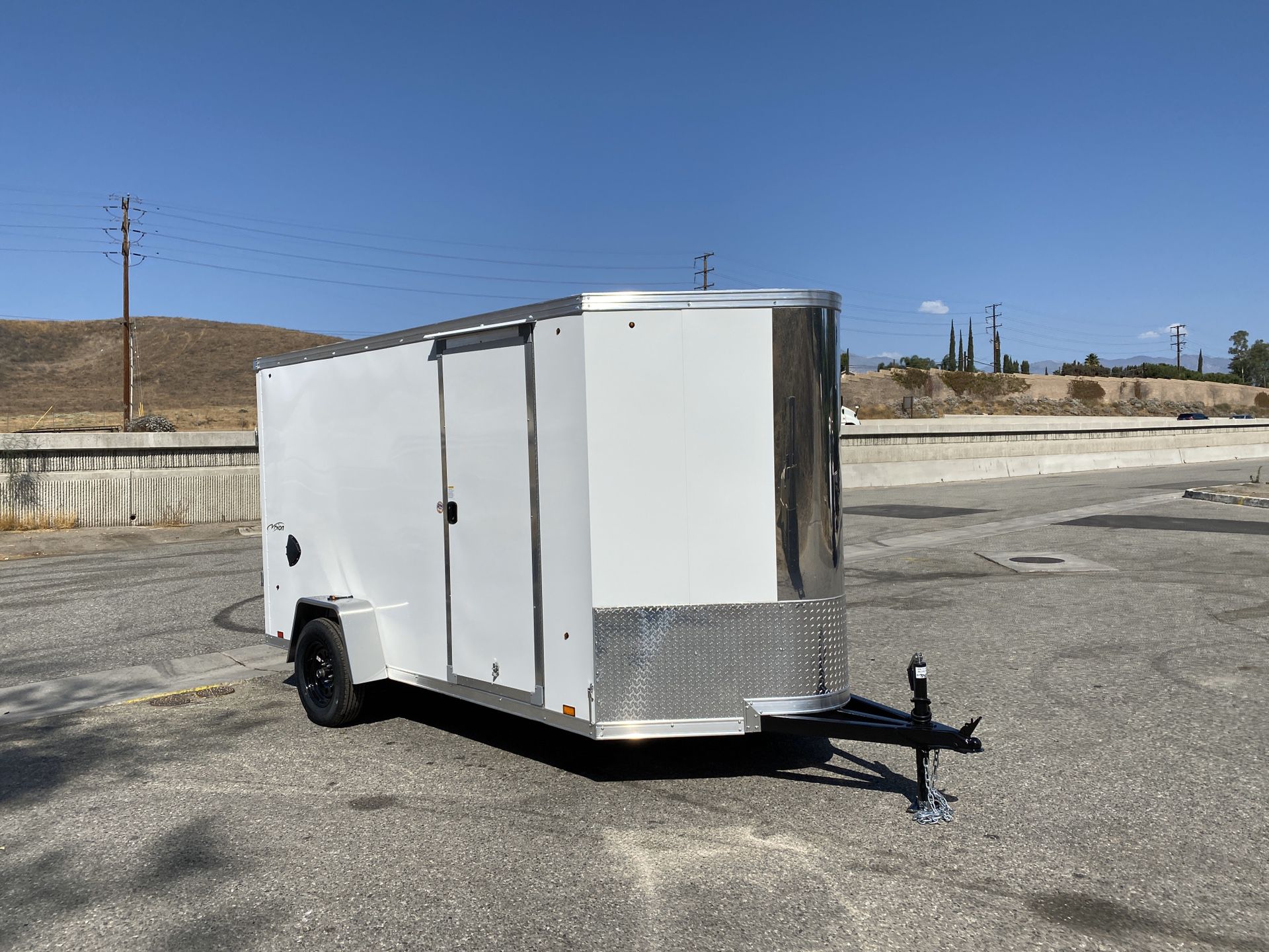 New 6x12 Enclosed Look Trailer * 6 inches extra height *