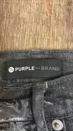 Grey Purple Jeans Size 32