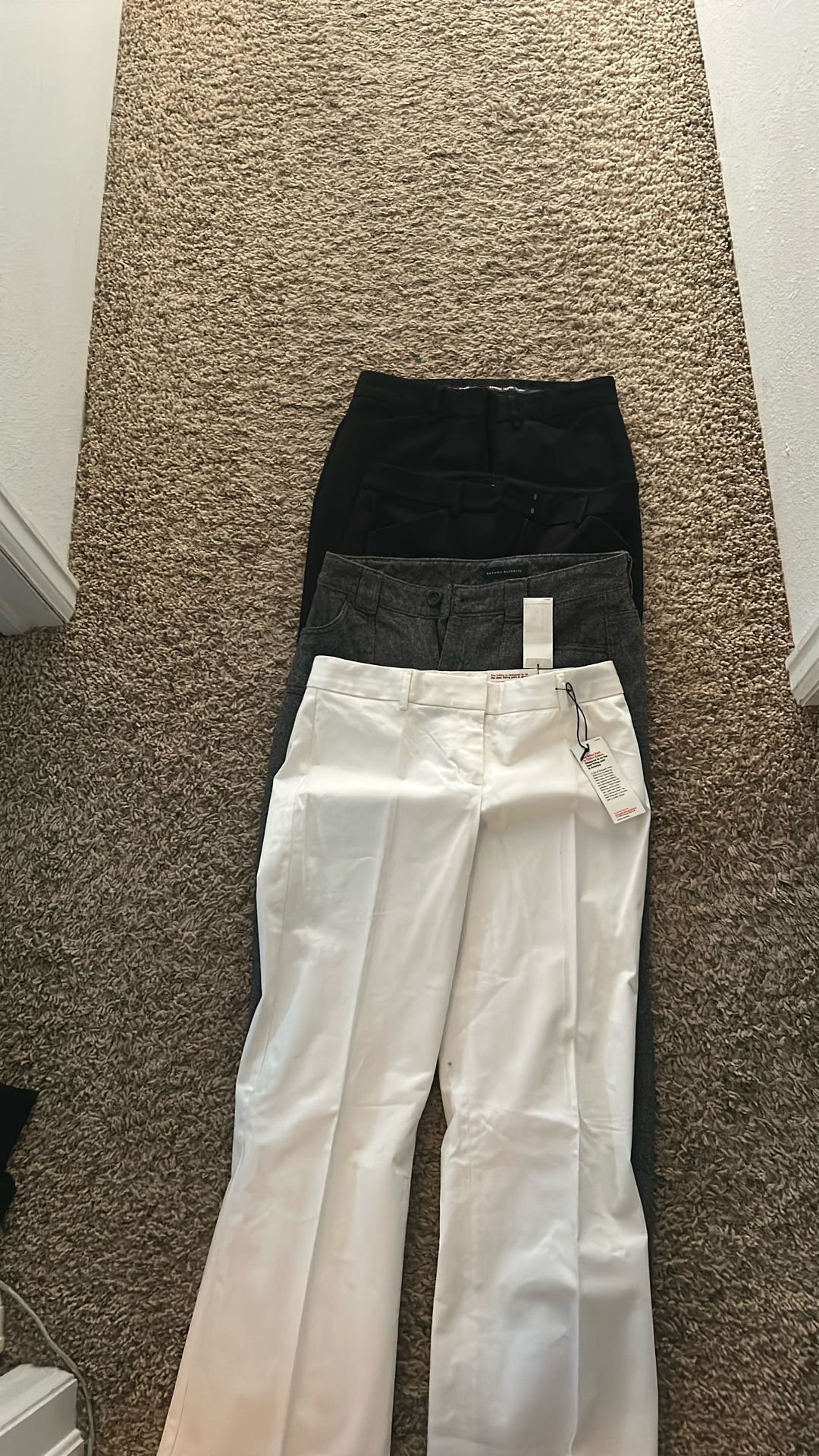 Lot Of 4 Women’s Size 4 And 4s Women’s Slacks Trousers Pants