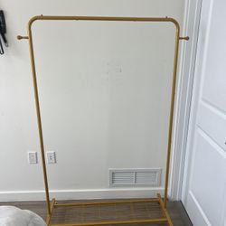 Rolling Clothing Rack