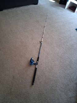 Fishing Rod and Reel Combo TGRBLUSP70-2M