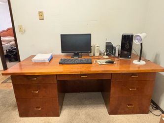 Executive Office Desk Real wood - Heavy