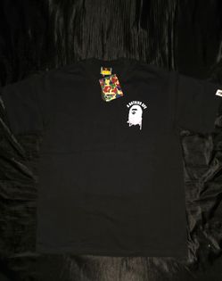 Bape x Stussy Graphic T-Shirt, Black, Sizes S & L