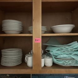 Place settings- White With Fruit