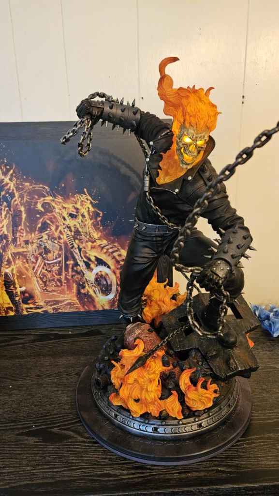 Ghost Rider Statue For Sale! Best Offer Accepted!