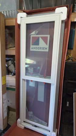 New 2 Andersen 100 Series (Fibrex) single hung windows