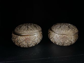 Gold Trinket Boxes