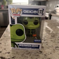 Geico Gecko Halloween Funko Pops