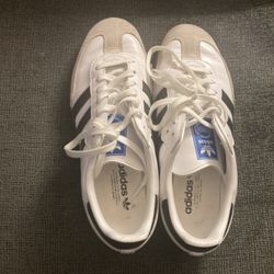 Adidas White Sambas 