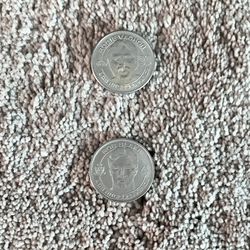 Los Angeles Kings Farewell to the Forum Collectible Coins - Rogie Vachon - Rob Blake