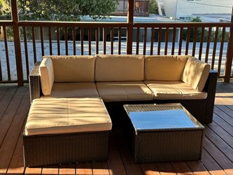 Outdoor Patio Set with Table