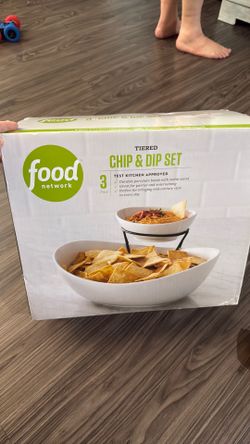 Brand new chip and dip set